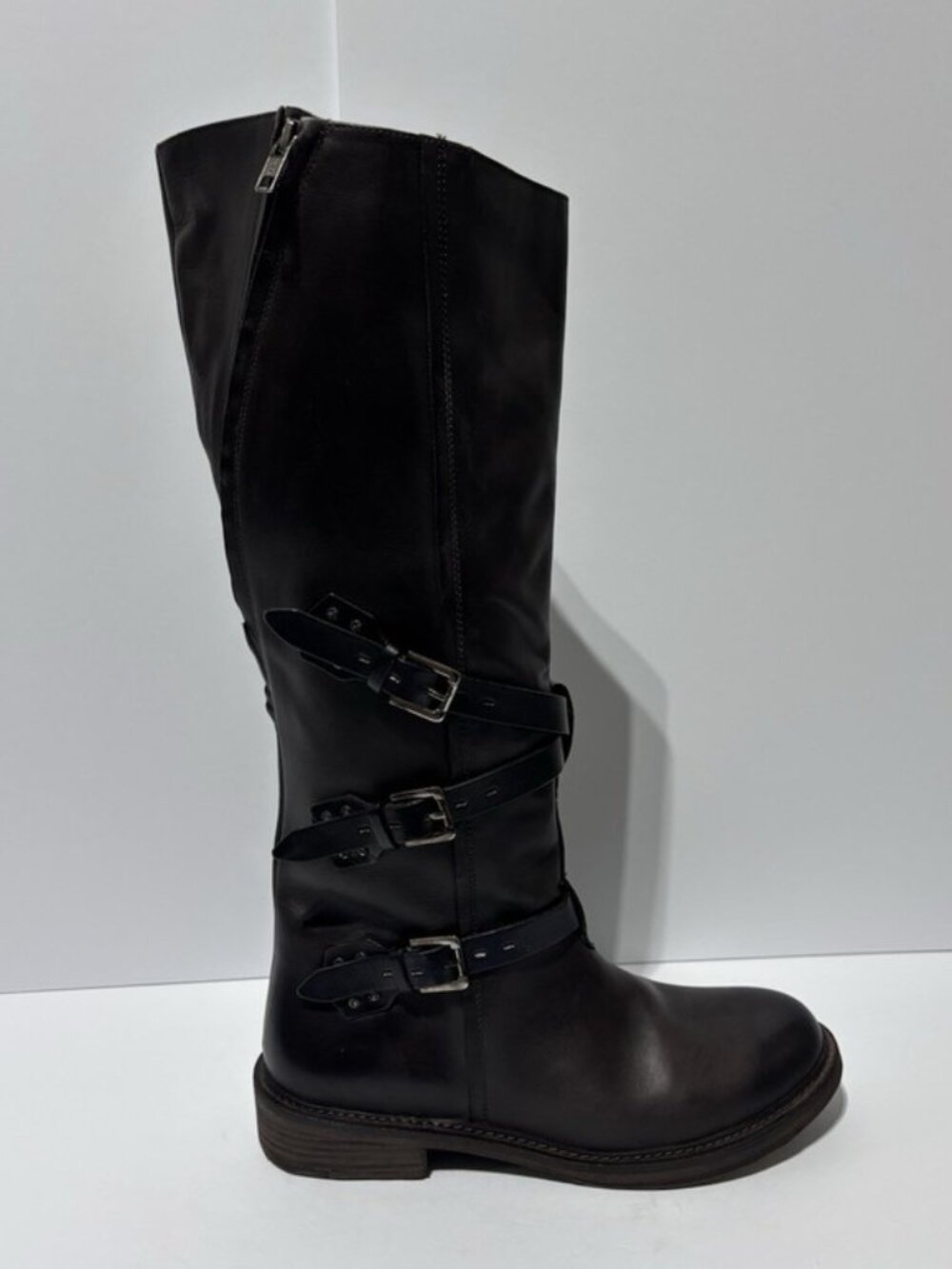 Vintage Foundry Co. Women’s Jenny Brown Leather Riding Boots, Size 9 M